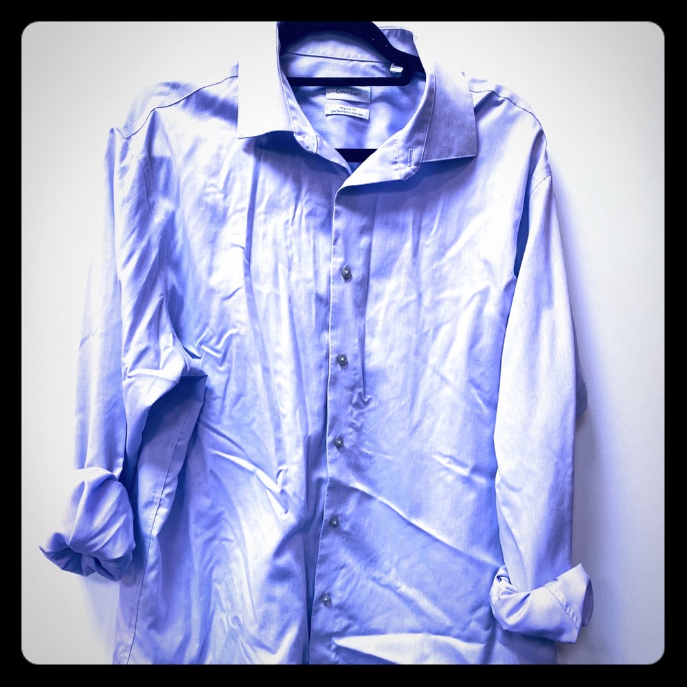Calvin Klein Men’s Shirt Size Button Down 17 36/37